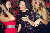 Girls at party